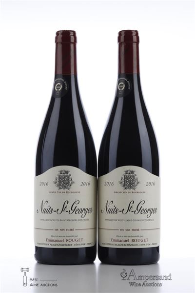 NUITS ST GEORGES 2016 - Emmanuel Rouget - 2 Bottles