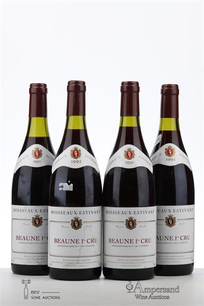 BEAUNE 1ER CRU 1992 - Boisseaux Estivant - 4 Bottles