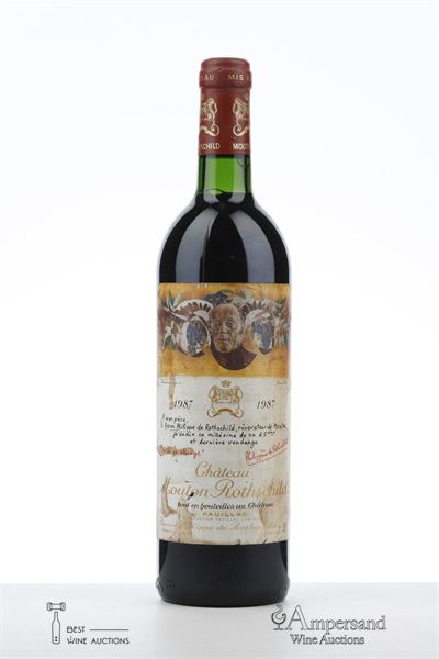 MOUTON ROTHSCHILD 1987 - Mc - 1 Bottle