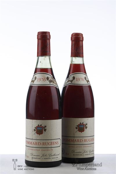 POMMARD RUGIENS 1976 - Jules Guillemard     - 2 Bottles