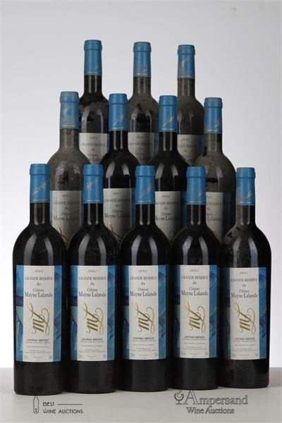 GRANDE RESERVE DU MAYNE LALANDE 1995 - Mc - 12 Bottles