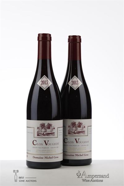 CLOS VOUGEOT GRAND MAUPERTUIS 2013 - Michel Gros - 2 Bottles