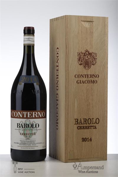 BAROLO CERRETTA 2014 - Giacomo Conterno - 1 x 1,500 Ltr - Owc 1