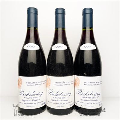 RICHEBOURG 1997 - Anne Françoise Gros - 3 Bottles