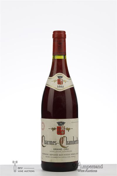 CHARMES CHAMBERTIN 1990 - Armand Rousseau - 1 Bottle