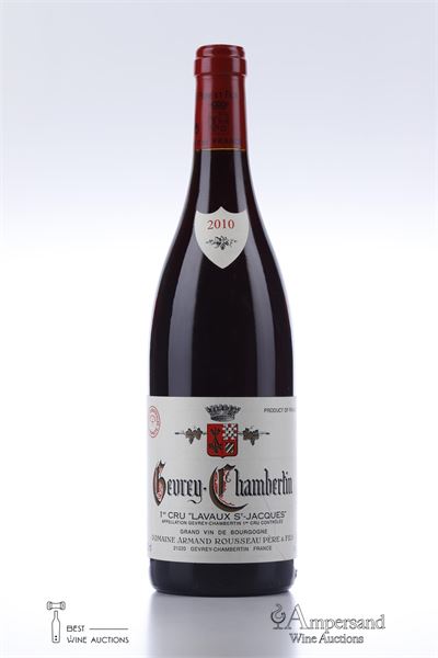 GEVREY CHAMBERTIN LAVAUX ST JACQUES 2010 - Armand Rousseau - 1 Bottle