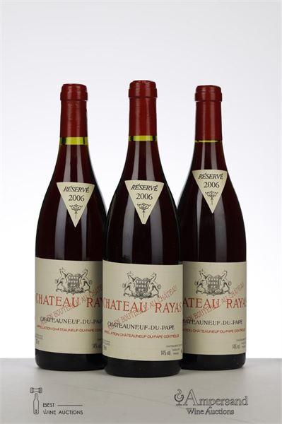 CHATEAUNEUF DU PAPE RAYAS 2006 - Rayas - 3 Bottles