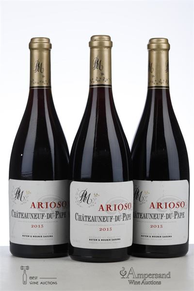 CHATEAUNEUF DU PAPE ARIOSO 2013 - Rotem et Mounir Saouma - 3 Bottles