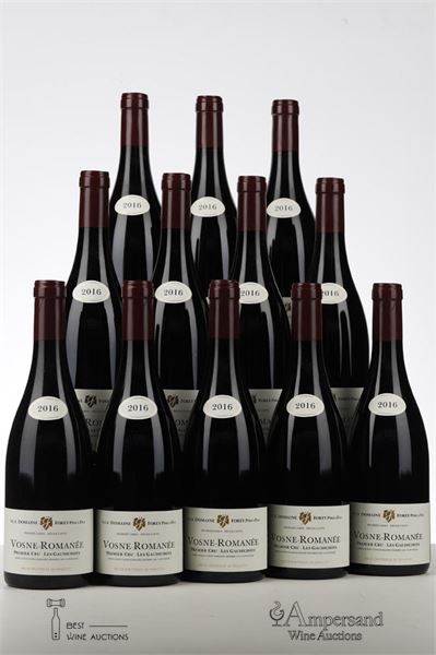 VOSNE ROMANEE LES GAUDICHOTS 2016 - Forey - 12 Bottles - Oc 12