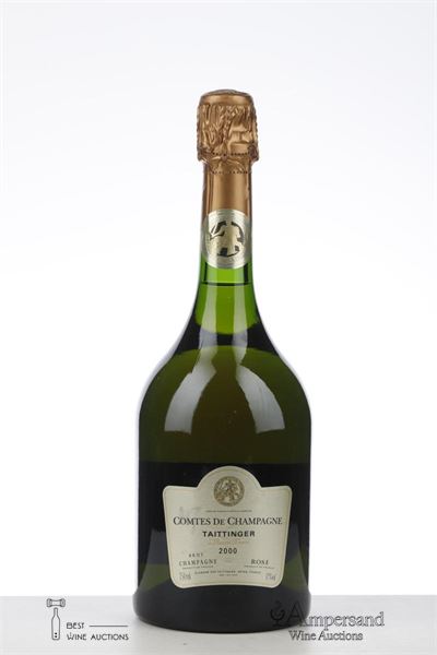 TAITTINGER COMTES DE CHAMPAGNE ROSE 2000 - Taittinger - 1 Bottle