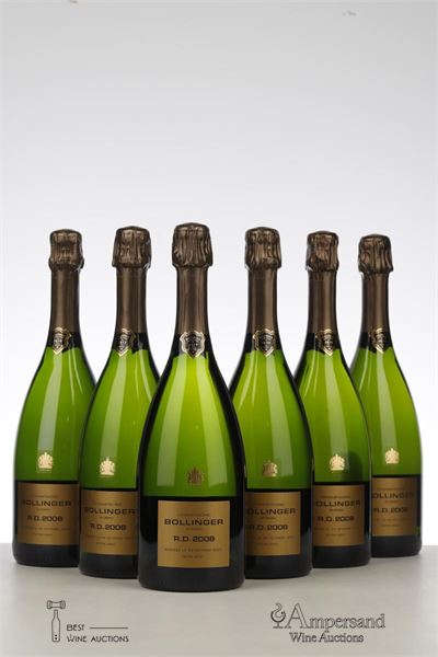BOLLINGER 2008 R.D. DEGORGEMENT 10/2022 - Bollinger - 6 Bottles
