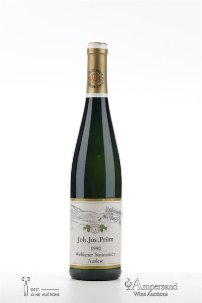 RIESLING WEHLENER SONNENUHR AUSLESE LGK 1990 - Joh Jos Prum - 1 Bottle