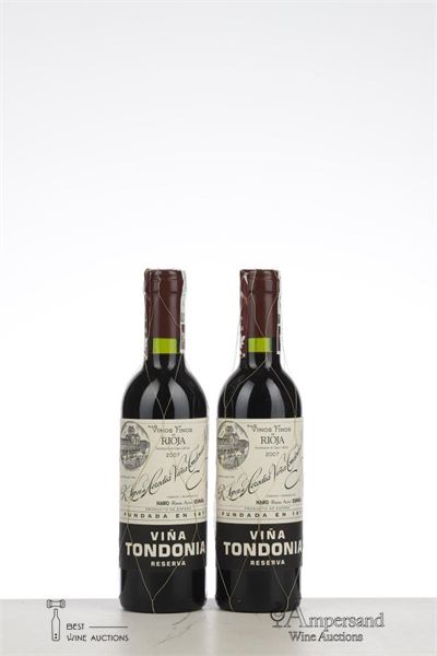 VINA TONDONIA 2007 - Lopez de Heredia - 2 x 0,375Ltr