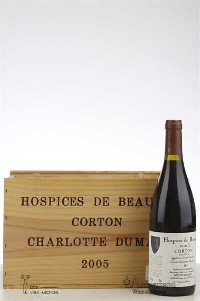 HOSPICES DE BEAUNE CORTON  CUVEE CHARLOTTE DUMAY 2005 - Reine Pedauque - 6 Bottles