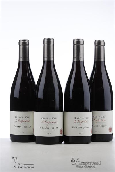 GIVRY ROUGE L'EMPREINTE 2017 - Joblot - 4 Bottles