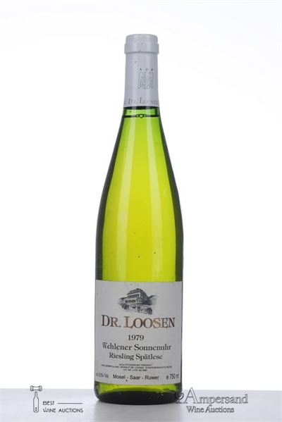 RIESLING SPATLESE WEHLENER SONNENUHR 1979 - Dr. Loosen - 1 Bottle