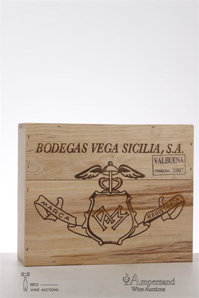 VEGA SICILIA VALBUENA 5 2007 - Vega Sicilia - 3 Bottles - Owc 3