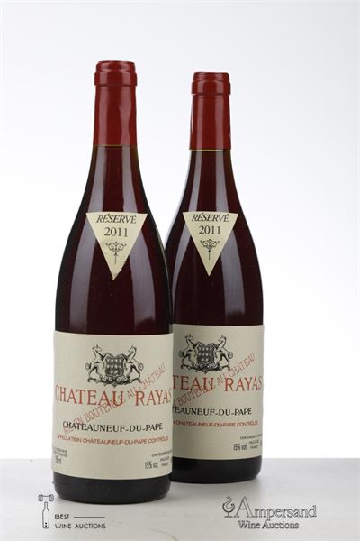 CHATEAUNEUF DU PAPE RAYAS 2011 - Reynaud - 2 Bottles