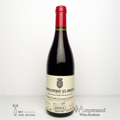 CHAMBOLLE MUSIGNY LES AMOUREUSES 2001 - Comte de Vogue - 1 Bottle
