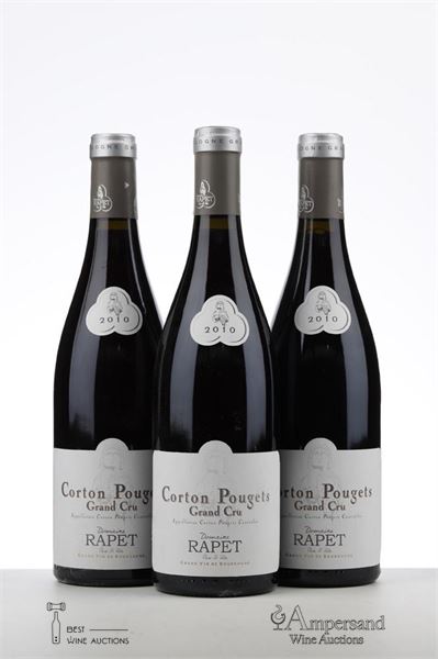 CORTON POUGETS 2010 - Rapet - 3 Bottles
