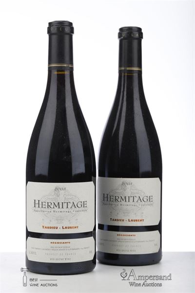 HERMITAGE ROUGE 2003 - Tardieu Laurent - 2 Bottles