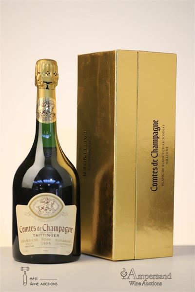 TAITTINGER COMTES DE CHAMPAGNE 1985 - Taittinger - 1 Bottle - Oc 1