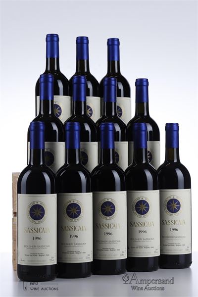 SASSICAIA 1996 - Tenuta San Guido - 12 Bottles - Owc 12