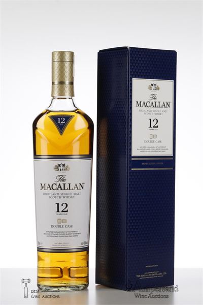 MACALLAN 12 Y NV - Macallan - Double Cask - Sherry Oak Casks - 40% - 1 Bottle - Oc 1