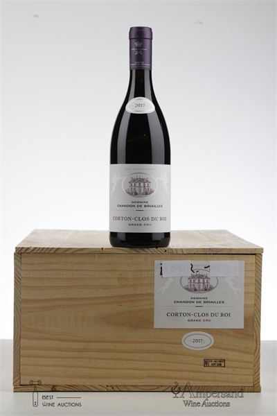 CORTON CLOS DU ROI 2017 - Chandon de Briailles - 9 Bottles - Owc 12