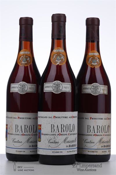 BAROLO 1975 - Bartolo Mascarello - 3 Bottles