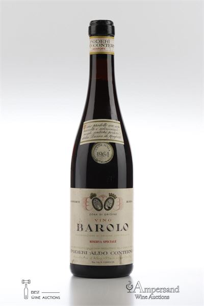 BAROLO RISERVA SPECIALE 1964 - Aldo Conterno - 1 Bottle