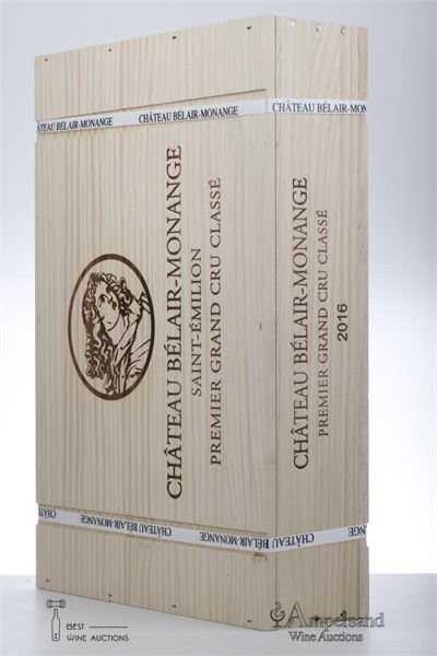 BELAIR MONANGE 2016 - Mc - 6 Bottles - Owc 6