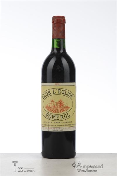 CLOS L'EGLISE 1989 - Mc - 1 Bottle