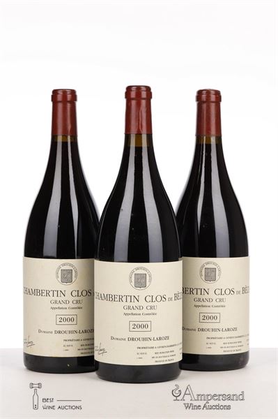 CHAMBERTIN CLOS DE BEZE 2000 - Drouhin Laroze - 3 Magnums