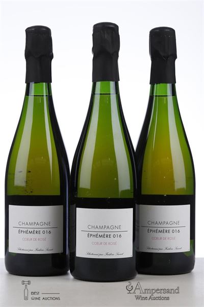 SAVART EPHEMERE 016 COEUR DE ROSE NV - Selection Savart (Dremont P&F) - 3 Bottles