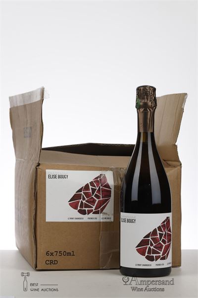 ELISE BOUGY LE MONT CHAINQUEUX BLANC DE NOIRS PREMIER CRU NV - Elise Bougy - degorgé 10/2021 - 6 Bottles - Oc 6