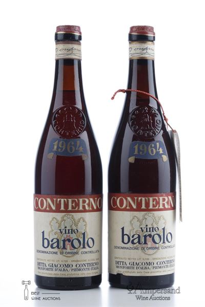 BAROLO 1964 - Giacomo Conterno  - 2 Bottles