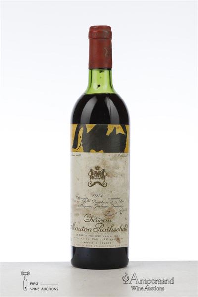 MOUTON ROTHSCHILD 1974 - Mc - 1 Bottle