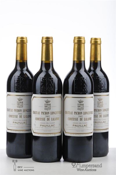 PICHON COMTESSE 2002 - Mc - 4 Bottles
