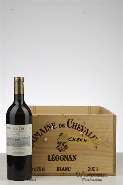 DOMAINE DE CHEVALIER BLANC 2003 - Mc - 7 Bottles - Owc 12