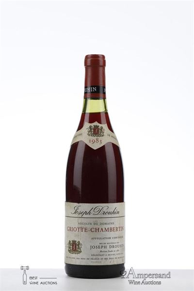 GRIOTTE CHAMBERTIN 1983 - Joseph Drouhin - 1 Bottle