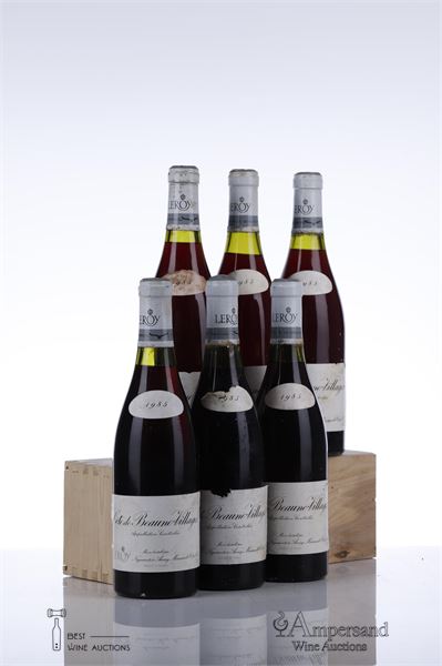 COTE DE BEAUNE VILLAGES 1985 - Leroy Negociant - 6 Bottles