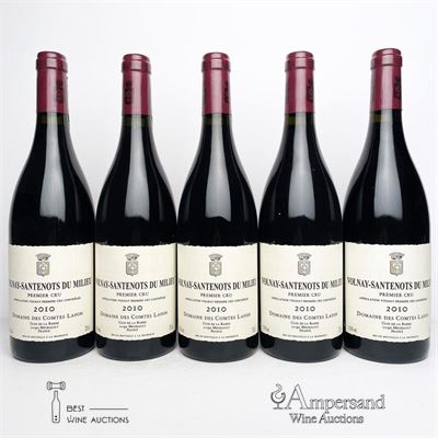 VOLNAY SANTENOTS DU MILIEU 2010 - Comtes Lafon - 5 Bottles