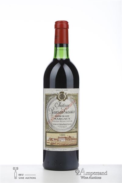 RAUZAN GASSIES 1980 - Mc - 1 Bottle