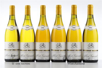 MEURSAULT PERRIERES 1996 - Albert Grivault - 6 Bottles