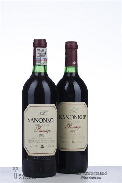 KANONKOP PINOTAGE 1991 - Kanonkop - 2 Bottles