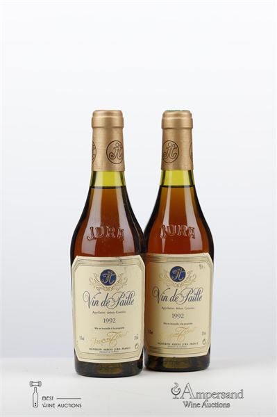 VIN DE PAILLE ARBOIS  1992 - Jacques Tissot - 2 x 0,375Ltr