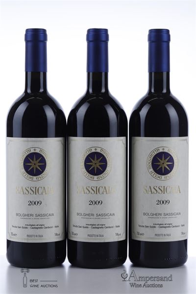 SASSICAIA 2009 - Tenuta San Guido - 3 Bottles