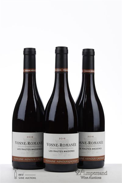VOSNE ROMANEE LES HAUTES MAIZIERES 2016 - Arnoux Lachaux - 3 Bottles