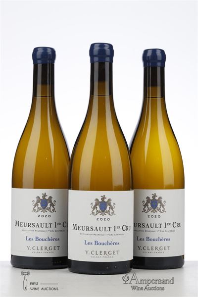 MEURSAULT LES BOUCHERES 2020 - Yvon Clerget - 3 Bottles